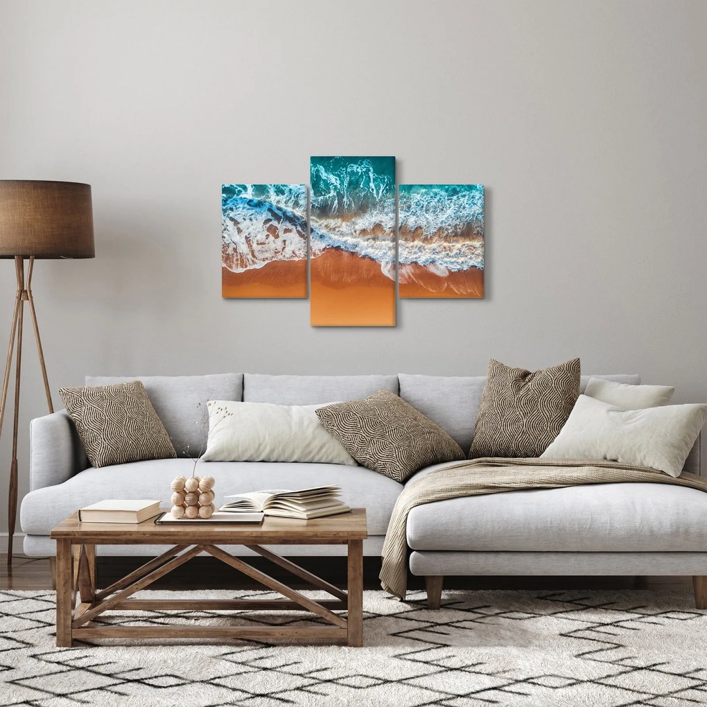 Obraz morskej pláže (90x60 cm)