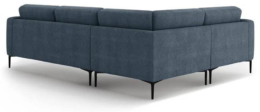 Tmavomodrá rohová pohovka (ľavý roh/do L) Bemy – Micadoni