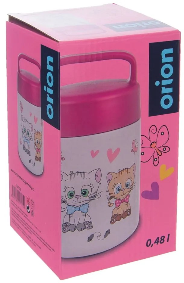 Antikoro termoska na jedlo Orion Kittens, 480 ml