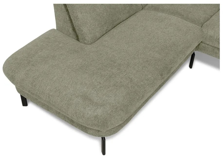 Svetlozelená rohová pohovka (ľavý roh) Gomero – Scandic