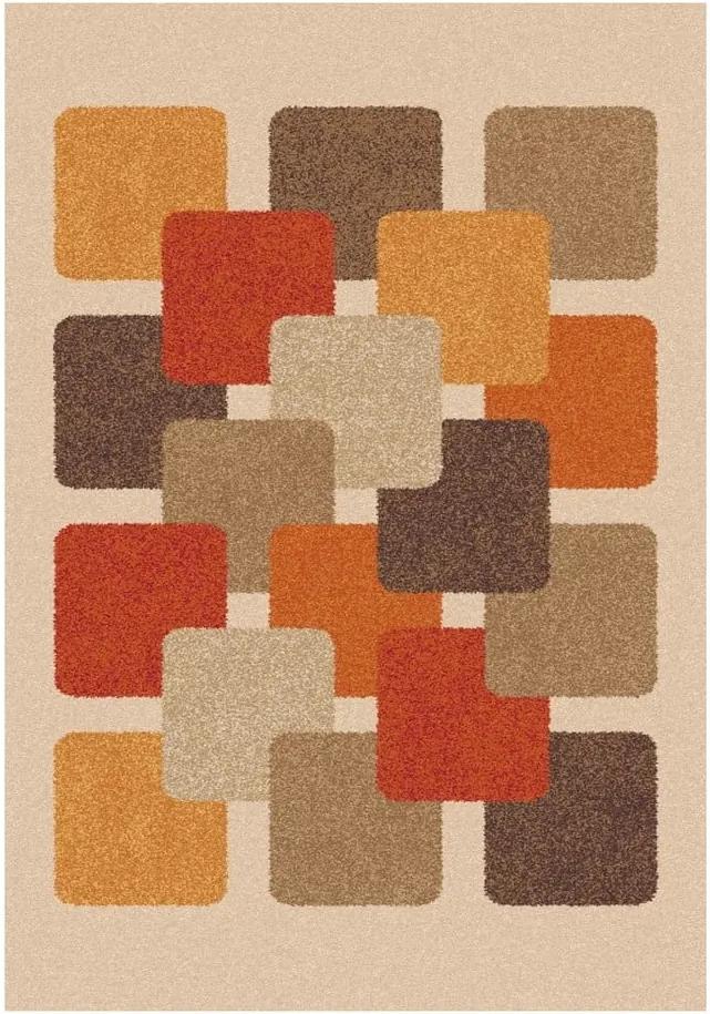Hnedo-béžový koberec Universal Boras, 57 x 110 cm