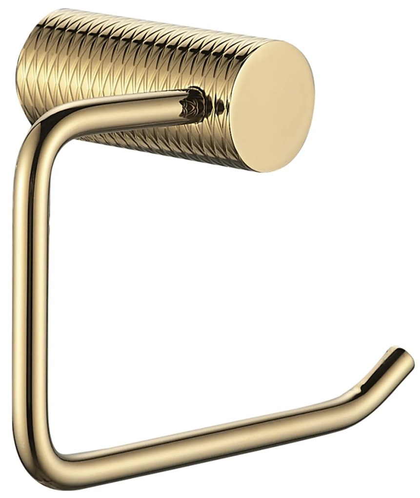 Rea Prism, držiak na toaletný papier 9711, zlatá matná, REA-98024