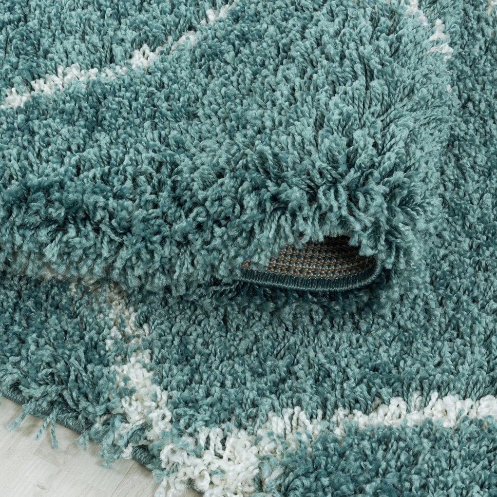 Ayyildiz koberce Kusový koberec Alvor Shaggy 3401 blue - 80x150 cm