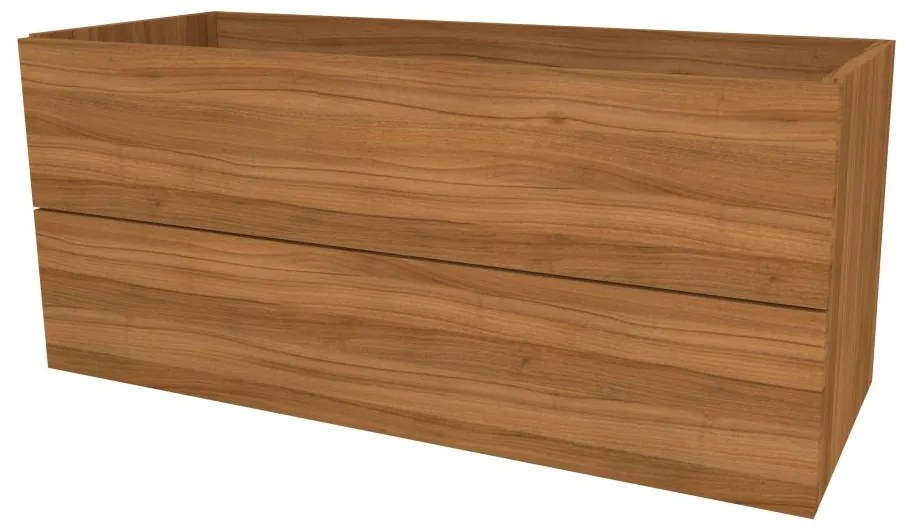 Mereo, Mereo Aira, kúpeľňová skrinka 121 cm, Multidecor, Orech Dijon prírodný, MER-CN793SODP1