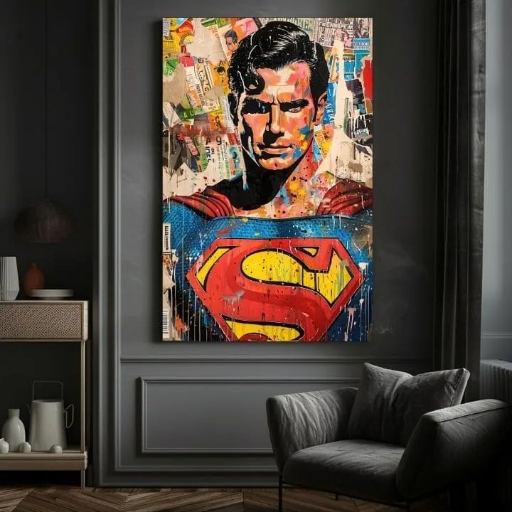 Obraz Superman: Pop ikona | Akrylové detaily
