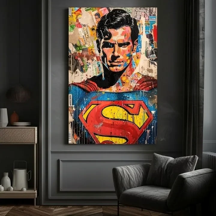 Obraz Superman: Pop ikona | Akrylové detaily