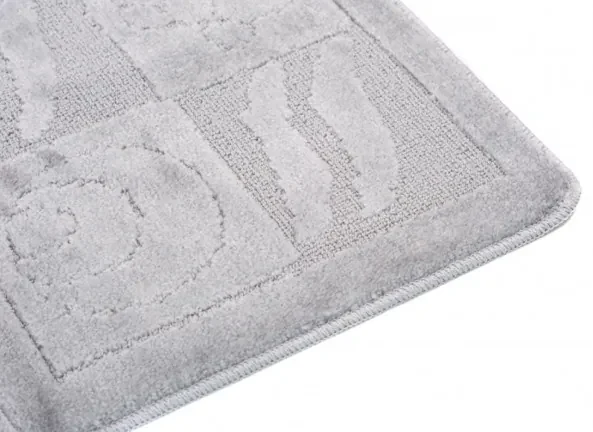 Sada kúpeľňových koberčekov MONO 1107 sivý 6213 3PC BANAN