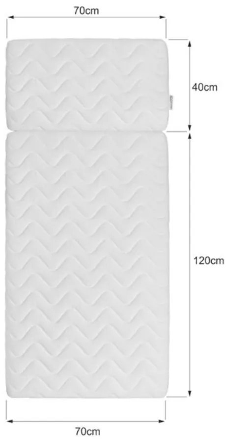 PROXIMA.store - Matrac pre posteľ UP! 79x120 - Bellamy