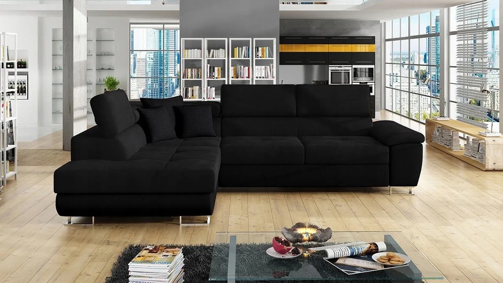 Rohová sedačka Alphard (L) (Muna 14/Uttario Velvet 2980/Muna 14)