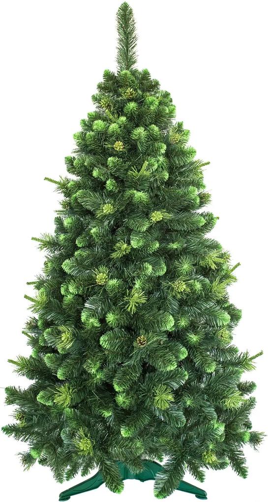 Umelý vianočný stromček Borovica Kvitnúca 180cm