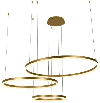 LED Stmievateľný luster na lanku LED/125W/230V 3000-6500K + diaľkové ovládanie