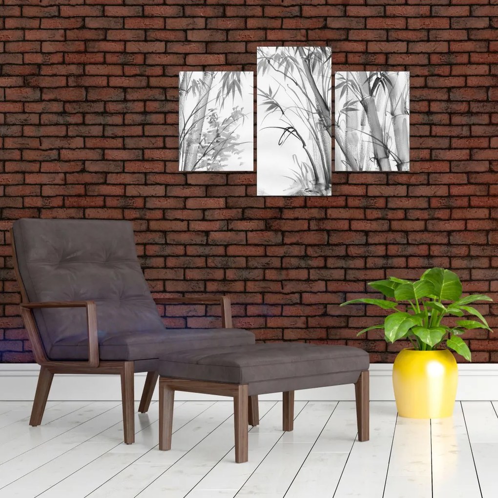 Obraz - Bambusový les (90x60 cm)