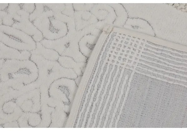 SADA 2x Kúpeľňová predložka PIANTE 60/100 cm biela