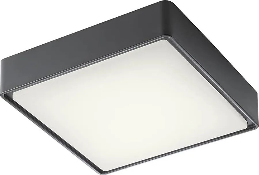 Redo 90157 - LED Vonkajšie stropné svietidlo MARINA LED/12W/230V IP65 antracit