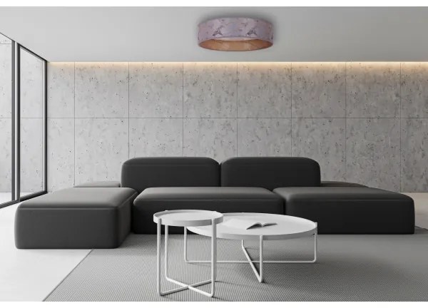 Brilagi - LED Stropné svietidlo VELVET LED/24W/230V 3000/4000/6400K šedá/zlatá