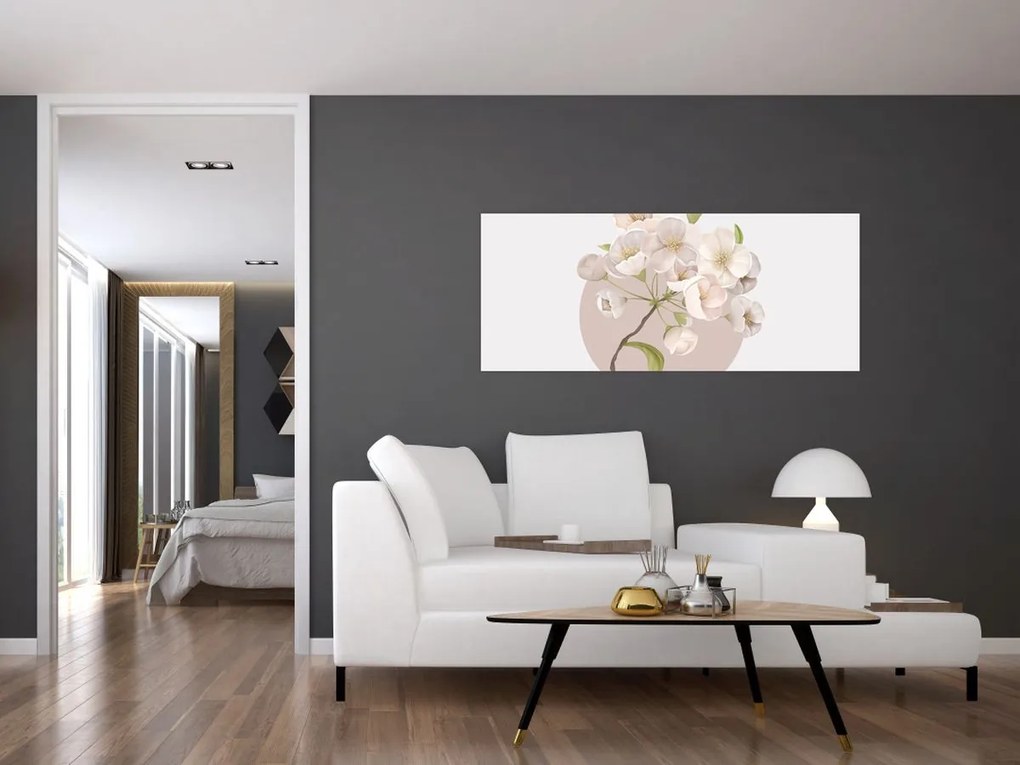 Obraz - Bloom with grace N⁰2 (120x50 cm)