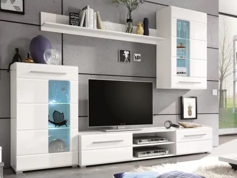 Obývacia stena Enrique, biela%