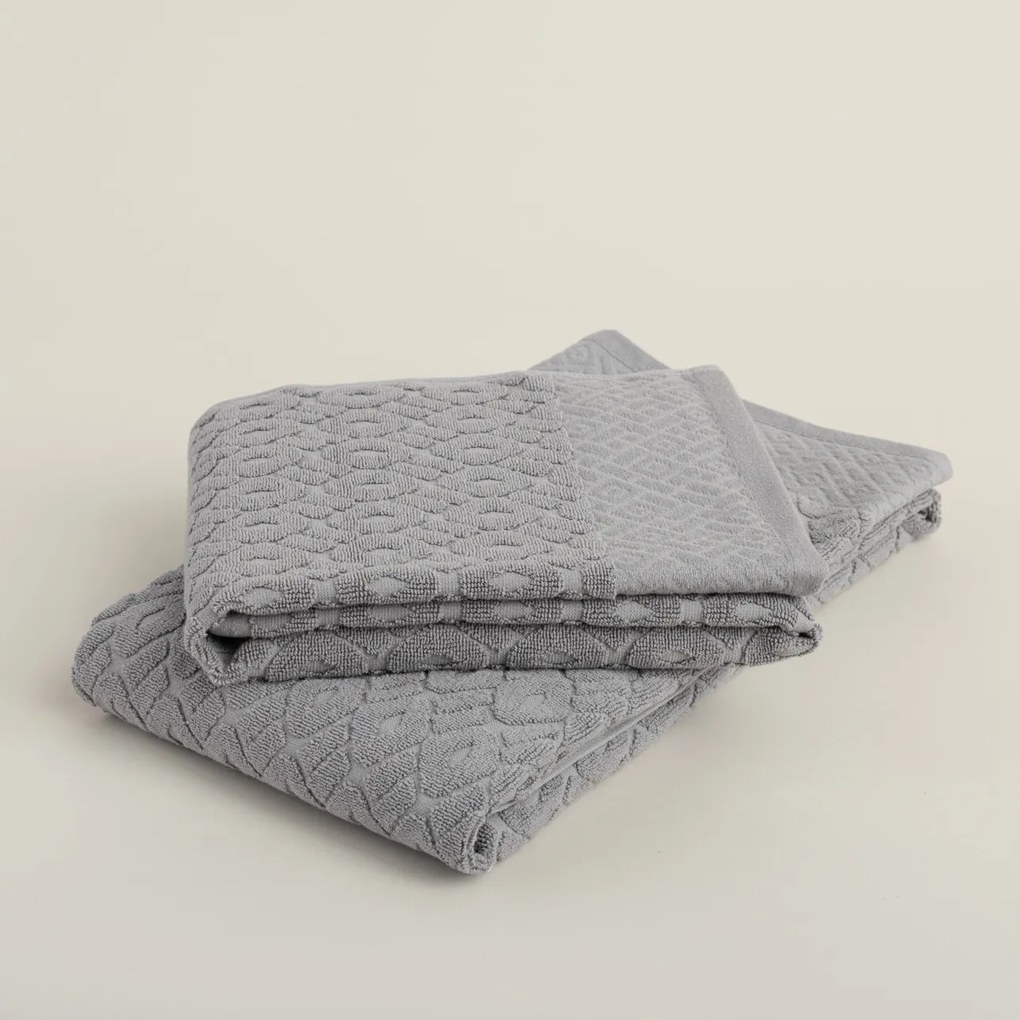 Uterák Lattice 50x90 cm stone grey