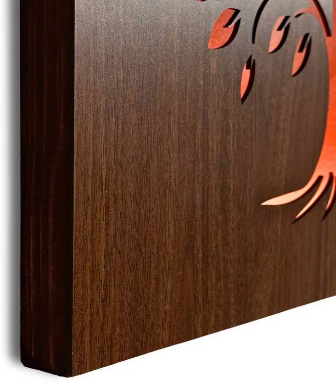 LED obraz Strom života – drevený obraz s podsvietením | SENTOP LED0561