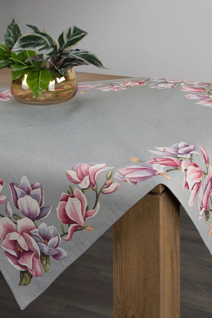 GOBELÍNOVÝ OBRUS POP 100X100 SIVÝ