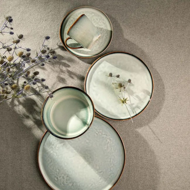 Dezertný tanier VELLORA modrý 760853