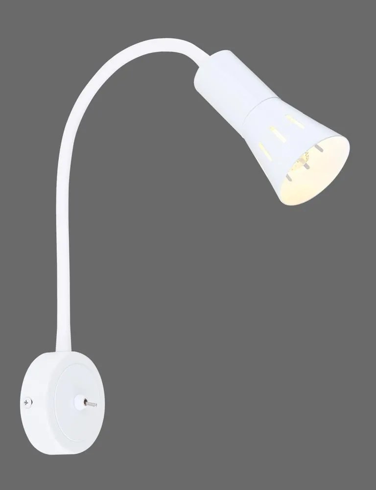 Candellux ARENA Nástenné svietidlo with extension arm 1*40W R50 E14 White 91-81346