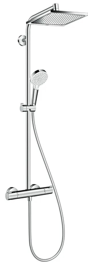 Hansgrohe Crometta E, Showerpipe 240 1jet s termostatom, chróm, HAN-27271000