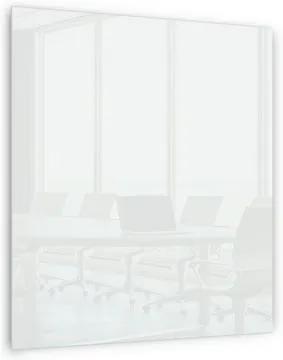 Sklenená magnetická tabuľa Memoboard, biela, 80 x 60 cm