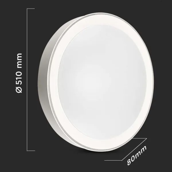 LED Stmievateľné stropné svietidlo LED/40W/230V 3000K/4000K/6500K + DO