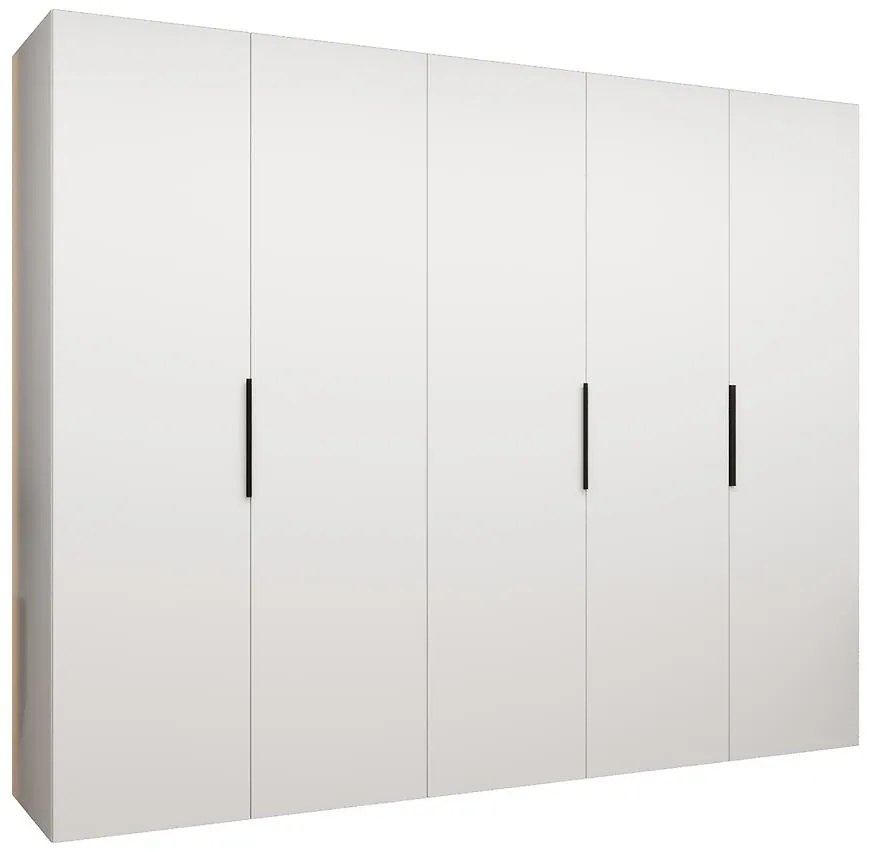 Skriňa Marbella I 250 biela/čierna