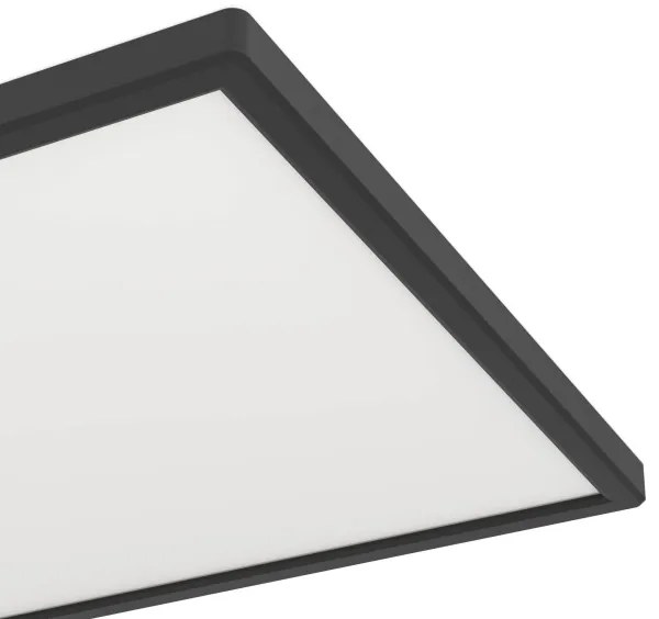 Eglo 901445-LED Kúpeľňové stropné svietidlo ROVITO 17,2W/230V 30x57cm IP44 čierna