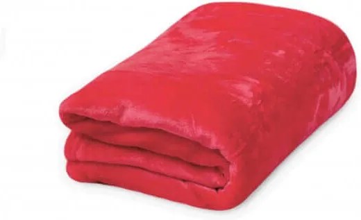 Moona Home Textile Mikro deka Alki (červená), 150x200