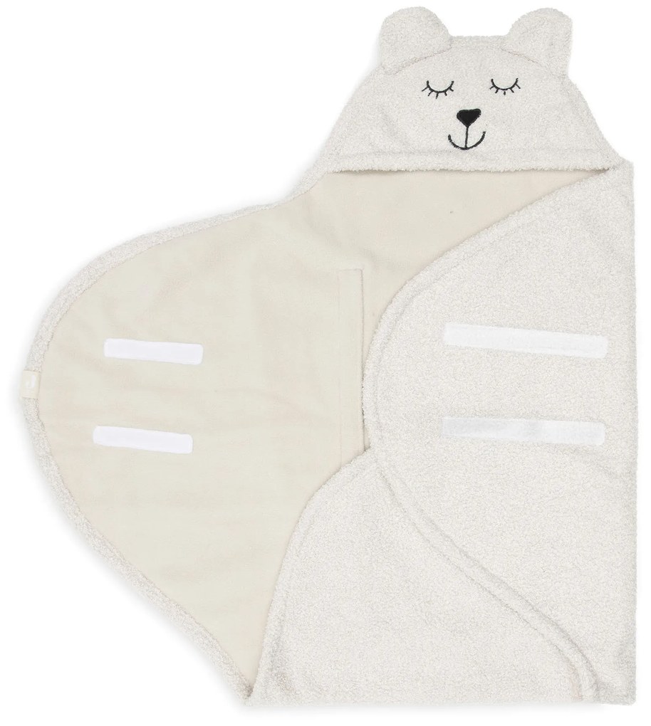 Zavinovačka medvedík Boucle Oatmeal