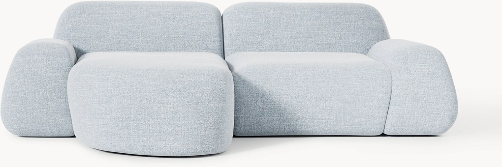 Modulárna buklé rohová pohovka Wolke (3-miestna)
