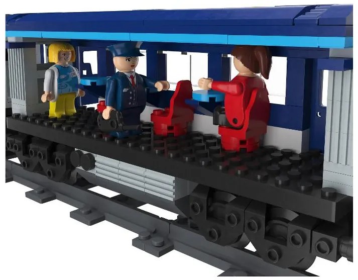 lupilu®  Železnica Clippy (osobný vlak)  (100395972)