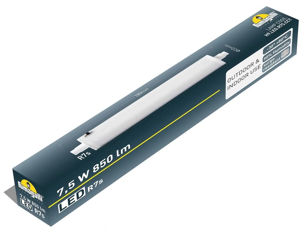 LED žiarovka R7s 10,5W dĺžka 18,9 cm, 1 100 lm CCT