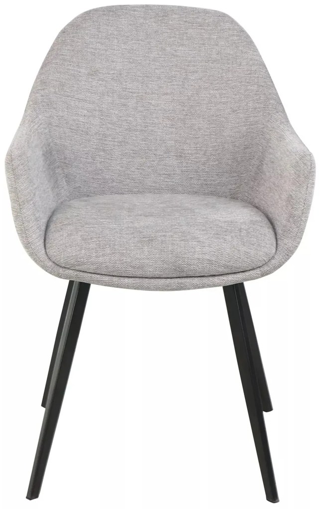 Jídelní křeslo Vinto Brego šedé/černé