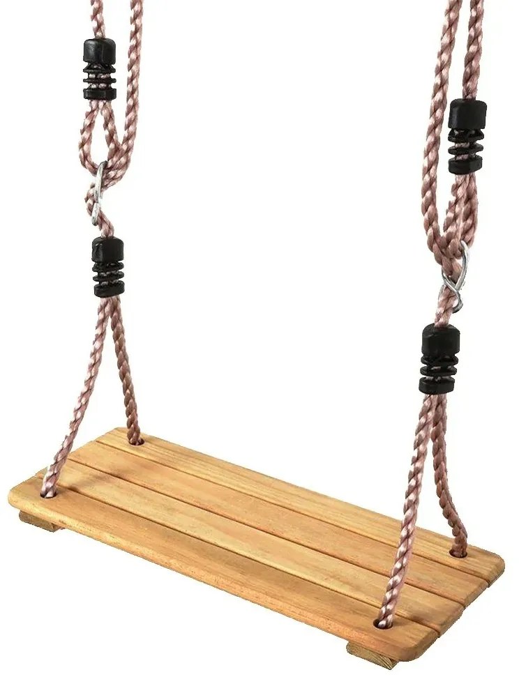 Drevená vonkajšia hojdačka, 40 x 16 cm