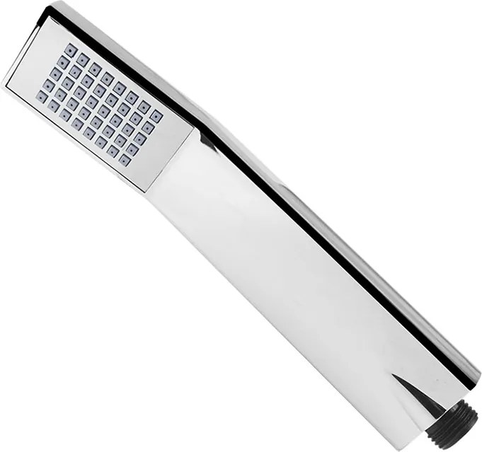 Mereo Eve, vaňová batéria s hlavovou hranatou slim sprchou, nerez, MER-CBE60101SDE2