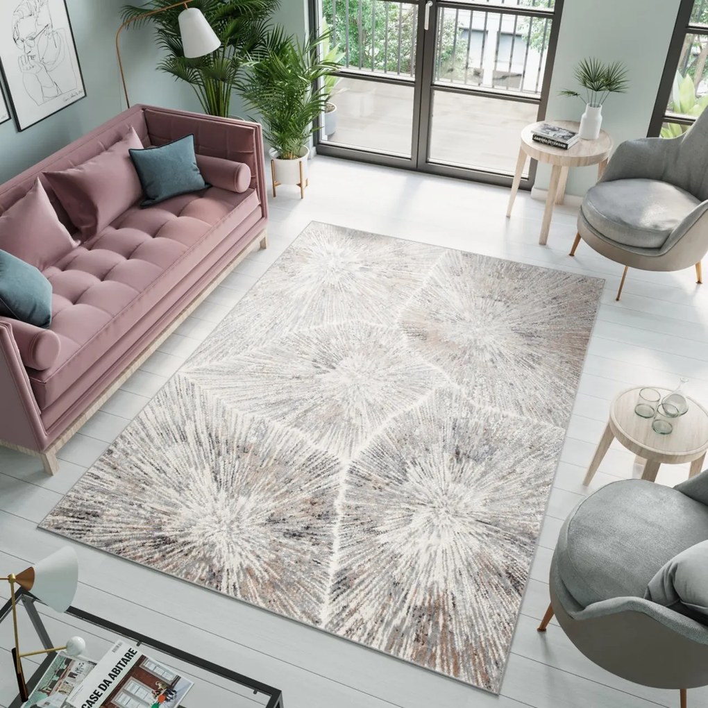 TA Koberec D712A BIELA VIZONSKÁ DOLINA Rozmer: 200x300 cm