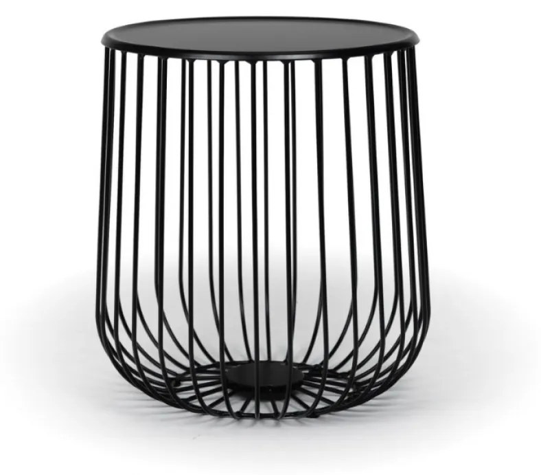 PURO PRÍRUČNÝ STOLÍK black