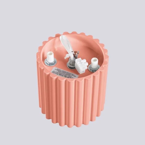 Sollux SL.1824 - Bodové svietidlo AURA 1xGU10/10W/230V 10 cm ružové