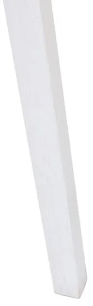 Moderná stojaca lampa trojnožka biela s tienidlom bielym 50 cm - Tripod Classic