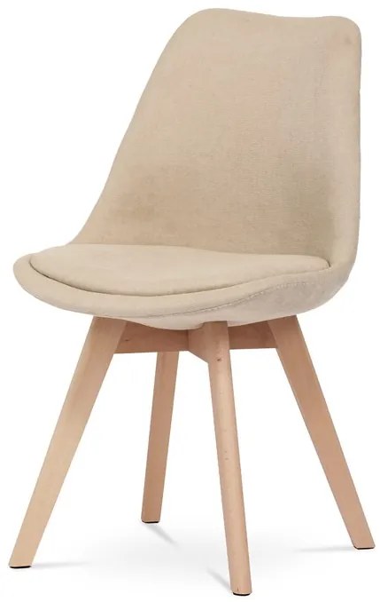 BONTEC Jedálenská stolička, hnedá, látka, CT-751 BR2 Farba: Hnedá
