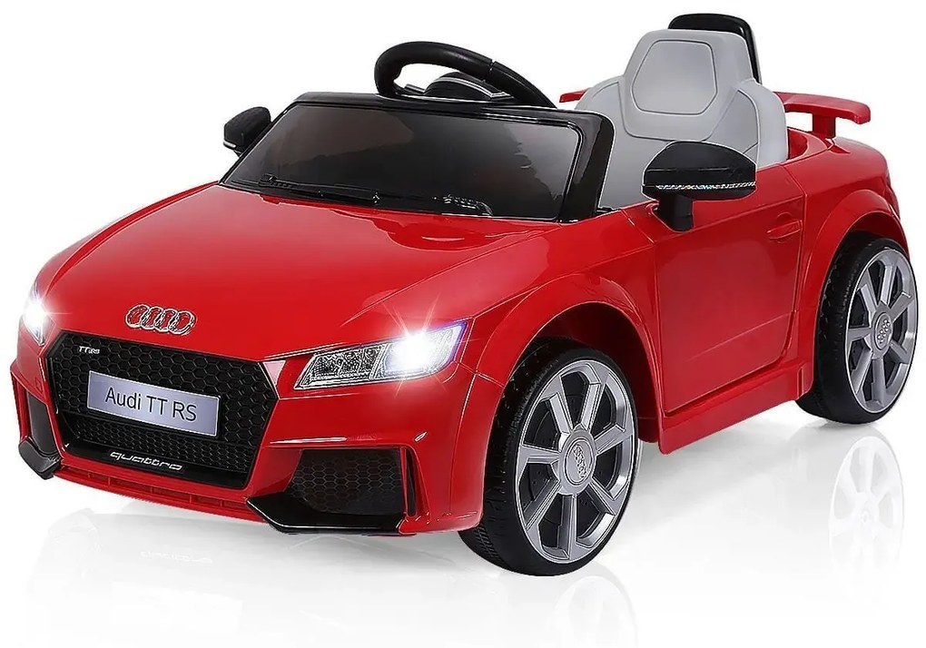 Detské elektrické autíčko Audi TT RS | červené