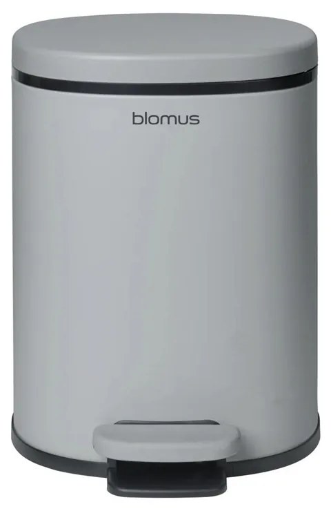 Blomus Odpadkový kôš PARA 5l s pedálom svetlo šedý
