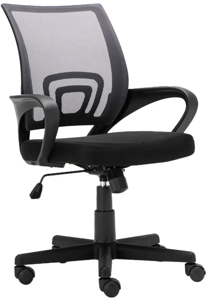 Design-Shop Kancelárska stolička DS37499 - Sivá