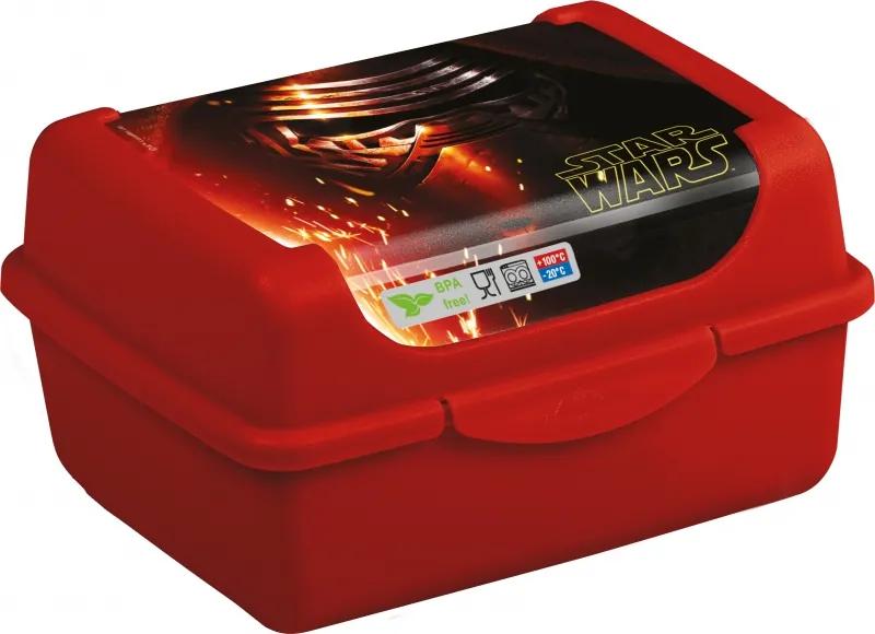 Keeeper Box na desiatu Star Wars 0,35 l - červený