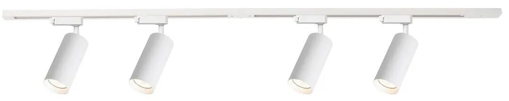 Bodové svietidlo v lištovom systéme MICA 4xGU10/10W/230V biela