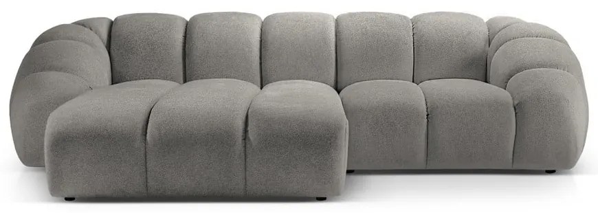 Svetlosivá rohová pohovka (ľavý roh) Diana – Micadoni